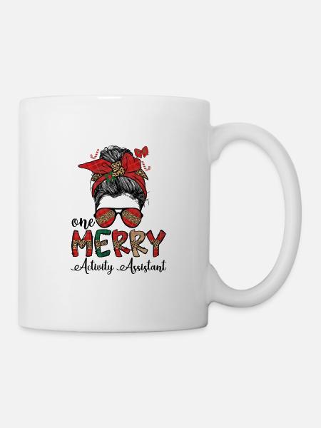 Activity Assistant Christmas Activity Professional - Tasse - Weiß