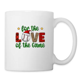 Baseball Christmas Gifts Baseball Player Xmas - Tasse - Weiß - Rechts