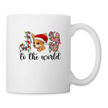 Fête de Noël Chihuahua Cadeaux de Noël Chihuahua - Mug blanc - blanc - Droite