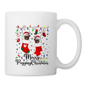 Pug Christmas Gifts Pug Xmas Party Pug Lover - Mug - white - Right