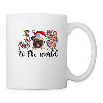 Pug Christmas Gifts Pug Xmas Party Pug Lover - Mug - white - Right