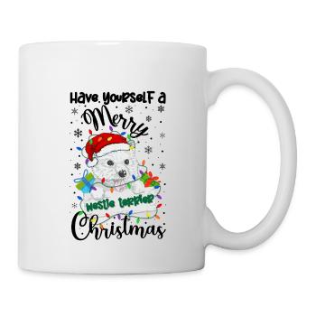 Westie Christmas Golden Dog Gift - Mug - white - Right