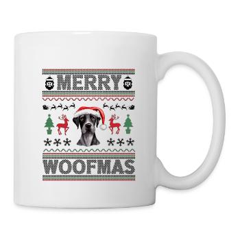 Grand Danois Noël laid Grand Danois Cadeaux de Noël - Mug blanc - blanc - Droite