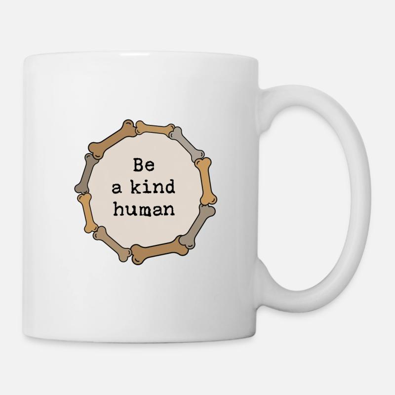 Be a kind human - Mug - white