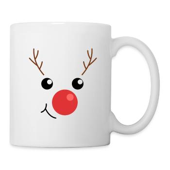 Renne - Mug blanc - blanc - Droite