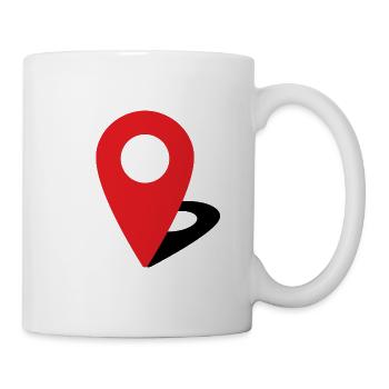 I am here 📍 - Mug - white - Right