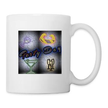 Party Tag - Club WoW - 2023 - Tasse - Weiß - Rechts