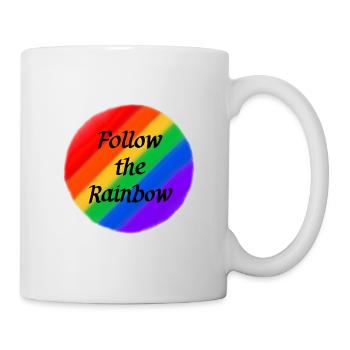 Follow the rainbow - Mug - white - Right