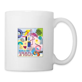 I was born in the 80s - Mug - white - Right