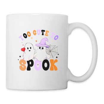 Halloween trop mignon pour effrayer les fantômes - Mug blanc - blanc - Droite