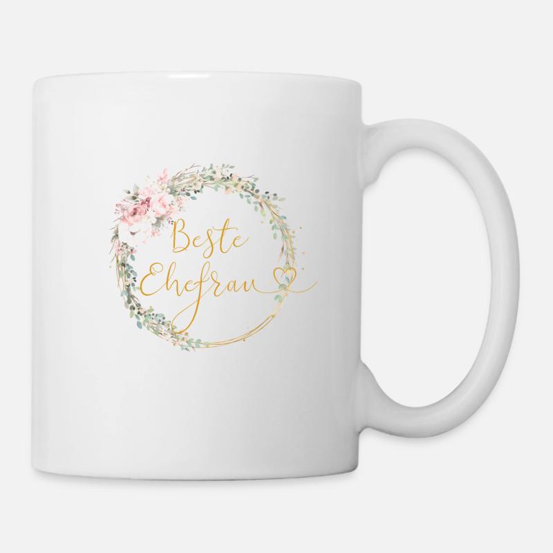 beste_ehefrau - Tasse - Weiß