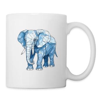 Crystal Elephant no1 - Mug blanc - blanc - Droite