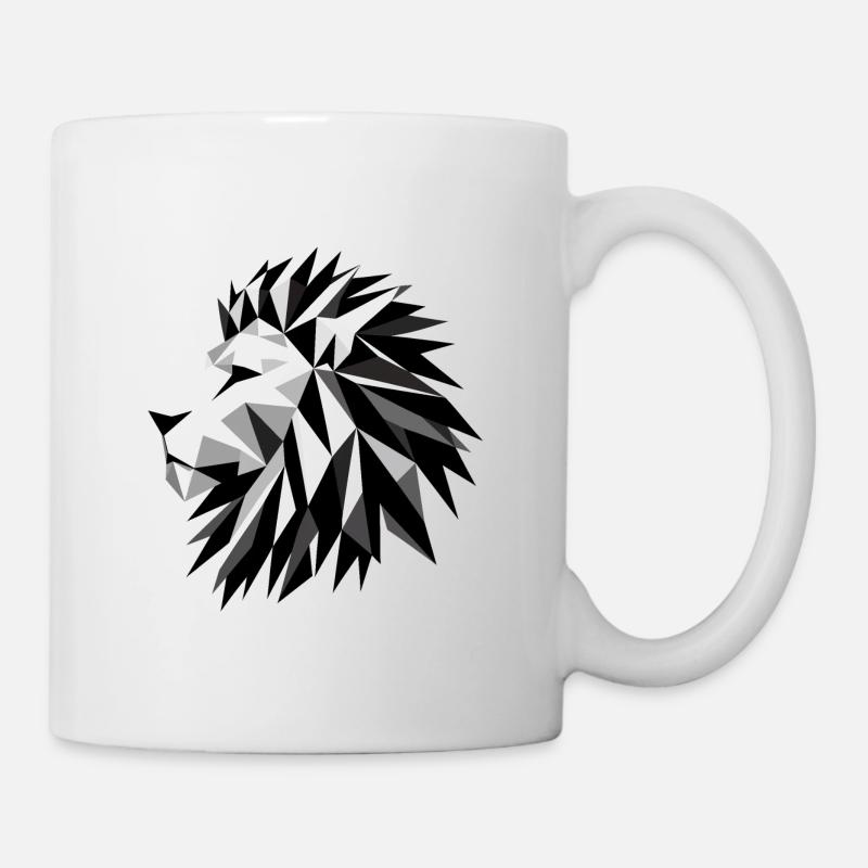 Lion - Mug blanc - blanc