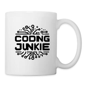 Accro au codage 13 - Mug blanc - blanc - Droite