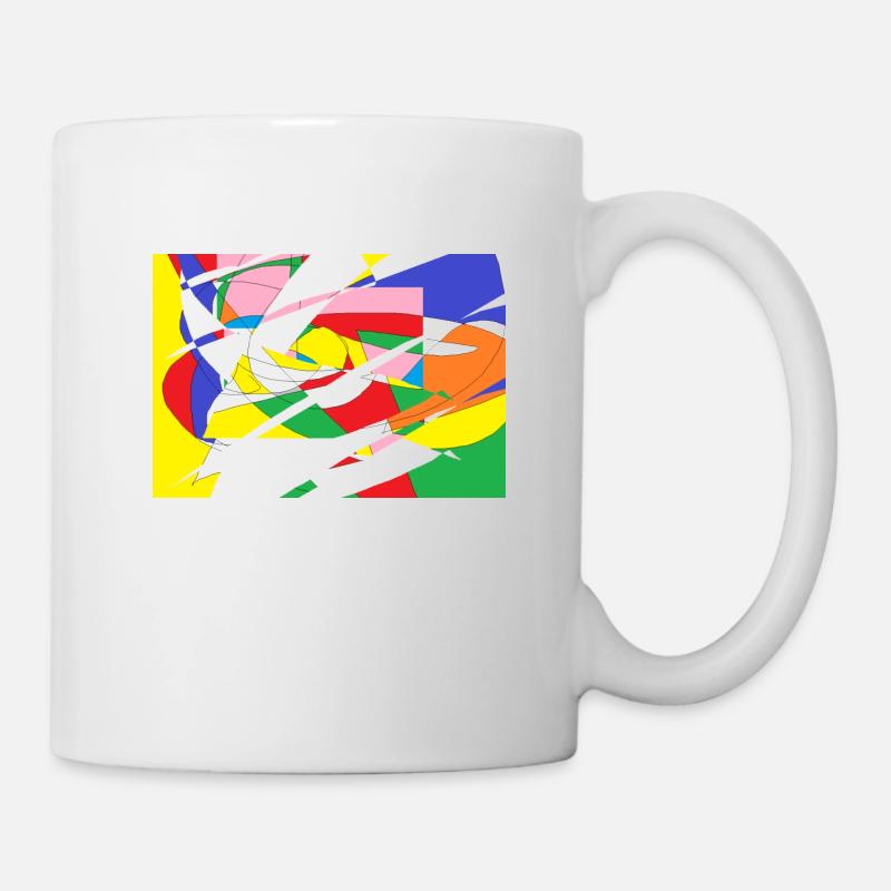 Muster - Tasse - Weiß