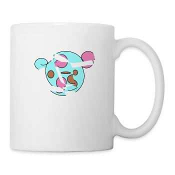 Welt Bär Kurios - Tasse - Weiß - Rechts