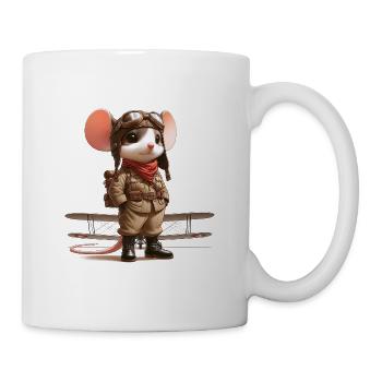 Cute Mouse Pilot - Mug - white - Right