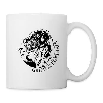 Griffon Korthals Portrait Chiens Chien Wilsigns - Mug blanc - blanc - Droite