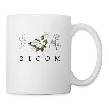 Floraison Design floral - Mug blanc - blanc - Droite