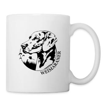 Weimaraner Portrait Dogs Dog Hunting Dogs Wilsigns - Mug - white - Right