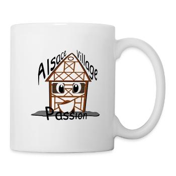 Alsatian House - Mug - white - Right