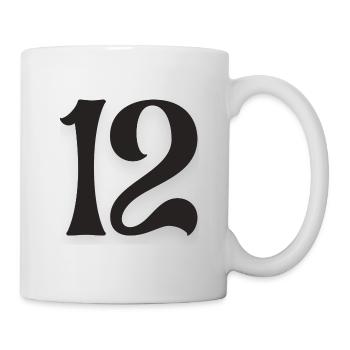 12 - Tasse - Weiß - Rechts