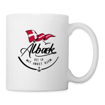 ALBAEK - My second home - b - Mug - white - Right