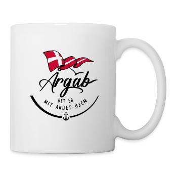 ARGAB - Ma deuxième maison - b - Mug blanc - blanc - Droite