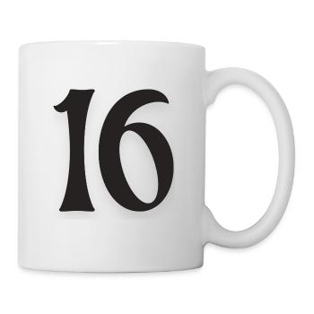 16 - Tasse - Weiß - Rechts