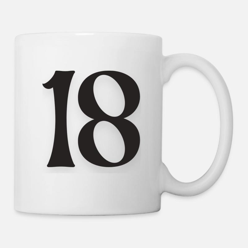 18 - Tasse - Weiß