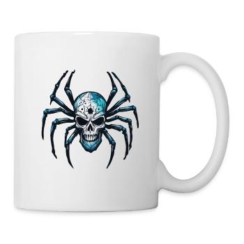 Araignée / Toile / Animal de compagnie / Reptile / Huit pattes - Mug blanc - blanc - Droite