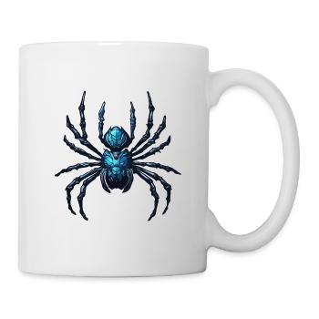 Araignée / Toile / Animal de compagnie / Reptile / Huit pattes - Mug blanc - blanc - Droite