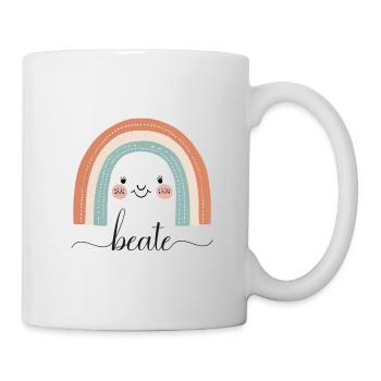 Beate! Rainbow, customizable - Mug - white - Right