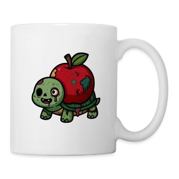 Zombiekröte - Tasse - Weiß - Rechts