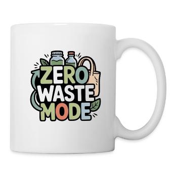 zero-waste-mode - Tasse - Weiß - Rechts