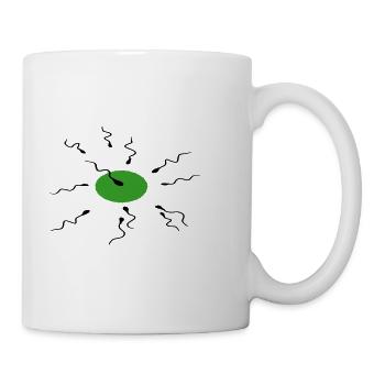 ovum and sperm cells - Mug - white - Right