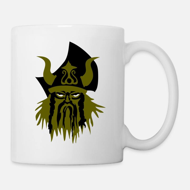 Viking warriror by Patjila - Tasse - Weiß