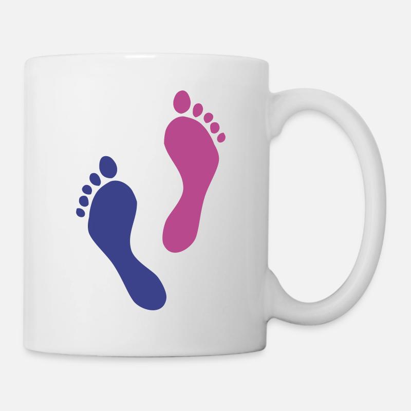 feet - Mug - white