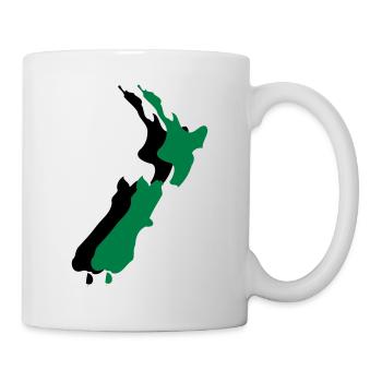 new zealand - Mug blanc - blanc - Droite