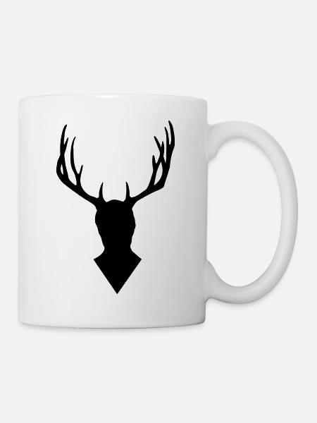 Hannibal - Deer head - Mug - white
