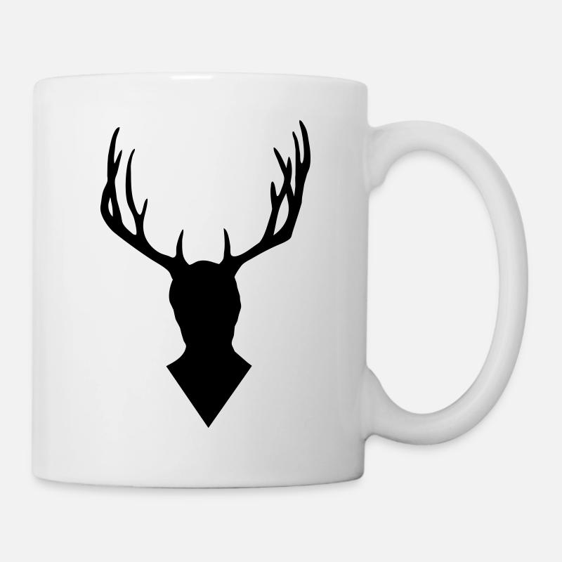 Hannibal - Deer head - Tasse - Weiß