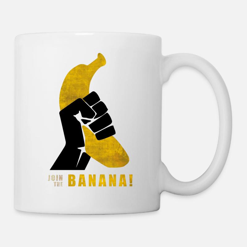 Join the Banana ! Wankil - Mug blanc - blanc