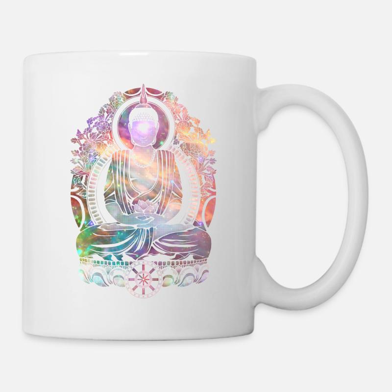 Cosmic Buddha - Tasse - Weiß
