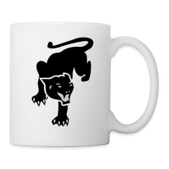 zwarte panter - Mug - white - Right