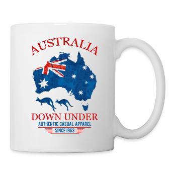 AUSTRALIA - DOWN UNDER 2 - Tasse - Weiß - Rechts