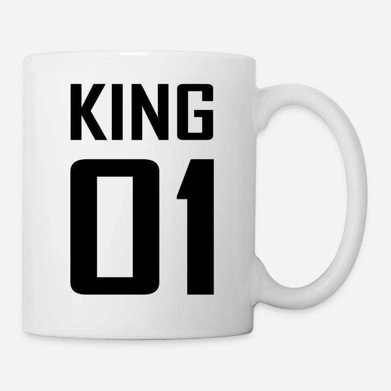 KING 01 - Tasse - Weiß