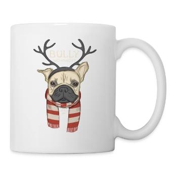 Bully Weihnacht - Tasse - Weiß - Rechts