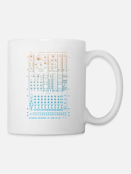 Modular Synth - Mug - white