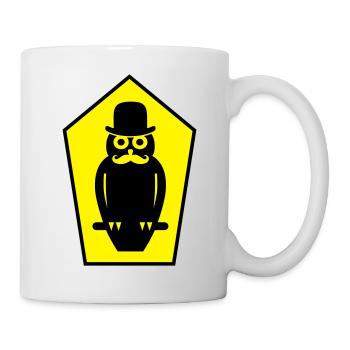 Eule - Tasse - Weiß - Rechts