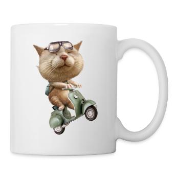 RUNAWAY CAT - Tasse - Weiß - Rechts